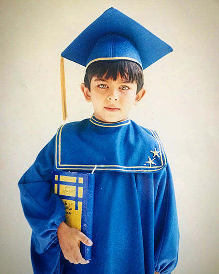 کودکی ارسلان قاسمی